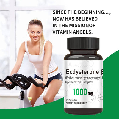 Capsules d'Ecdystérone Premium avec Cyclodextrine Hydroxypropyle