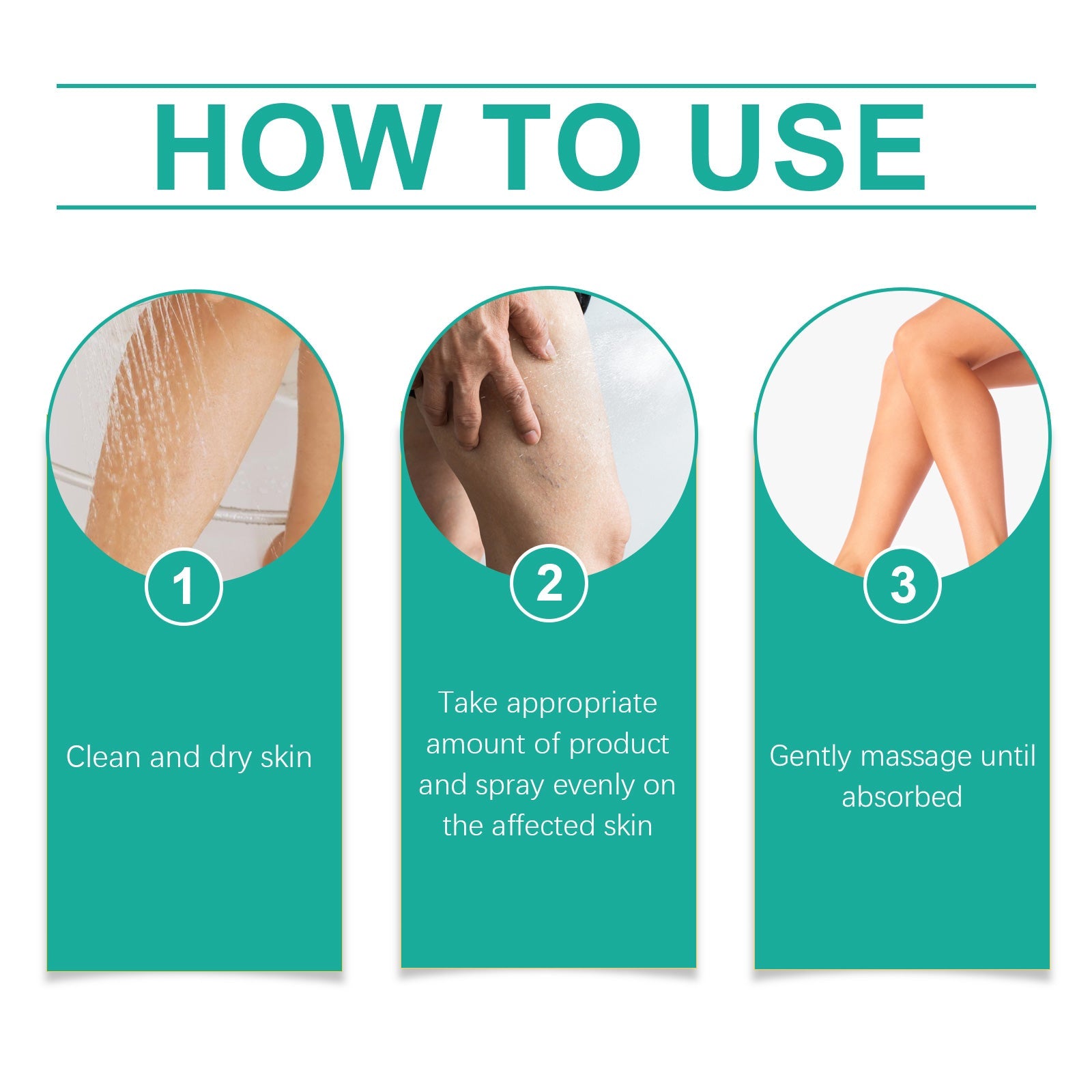 Leg Treatment Spray Leg Massage Treatment Spray Herbal Essence Moisturizes And Pamper The Legs - Korvel