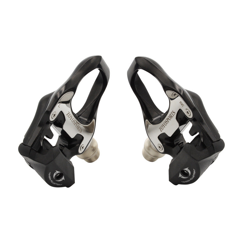 Ultra-Light Self-Locking Road Bicycle Pedals with Cleats