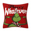 Grinch Christmas Pillow Cover Amazon Home Christmas Decoration Cushion Sofa Pillowcase - Korvel