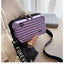 PC hard shell toiletry bag 7-inch shoulder crossbody bag hand storage bag suitcase small bag - Korvel