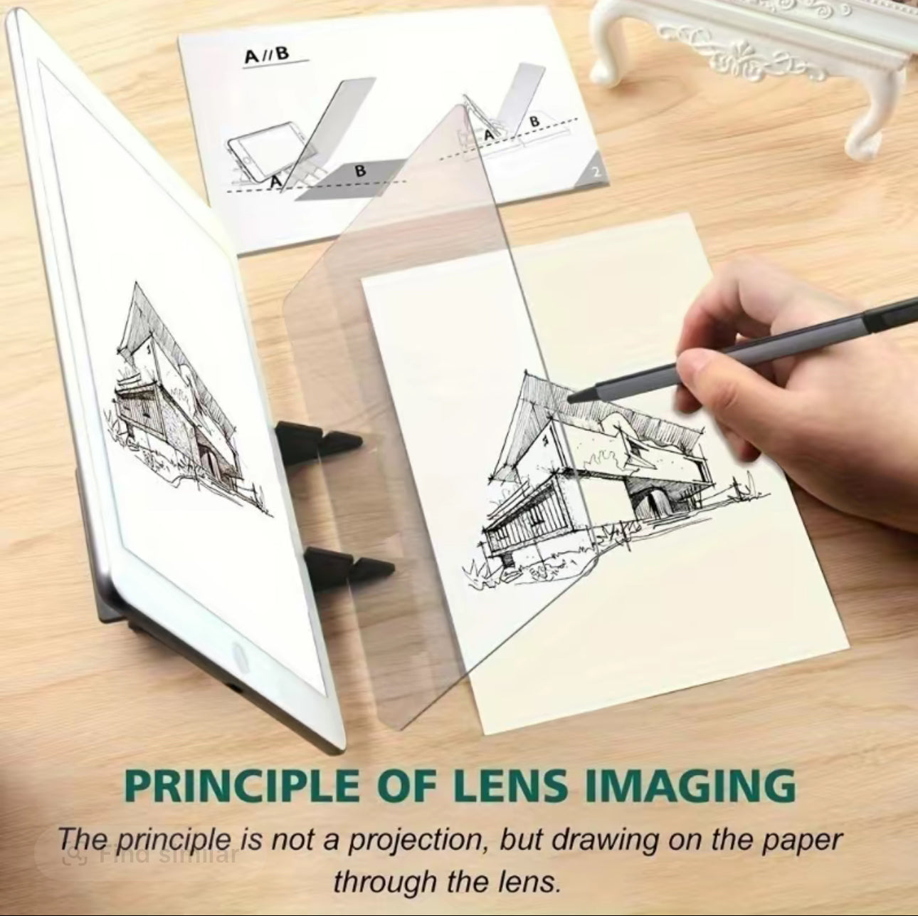 TraceMate Tableau de Dessin Optique