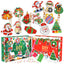 Christmas Diamond Painting Keychain 5D DIY Hanging Diamond Art Kits Diamond Ornaments for Kids Christmas Crafts Family Decor - Korvel