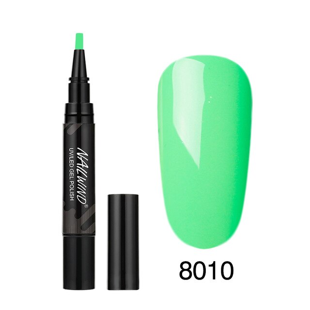 Venalisa 60 Colors Soak Off Gel Nail Polish with Glue Pen