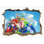 Super Mario Waterproof Wall Stickers for Kids' Rooms