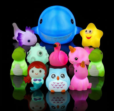 Juguete de baño LED GlowSplash - Diversión interactiva para niños