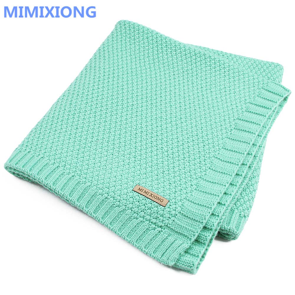 Premium Knitted Baby Swaddle Blanket - Super Soft & Cozy