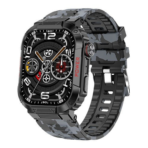 Three proof outdoor sports watch IP68 waterproof Bluetooth call health monitoring low-power TK25 smart watch - Korvel