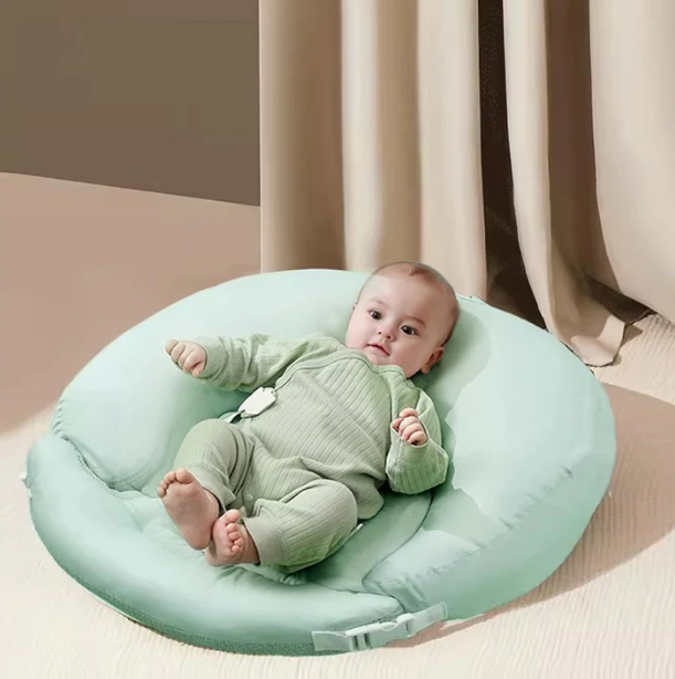 Breastfeeding Pillow Slope Pillow Anti spitting Breastfeeding Pillow Baby Lying Feeding Pillow - Korvel