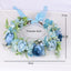 Mori series dried flower wreath bridal headdress crown hairdress wedding accessories Beach Resort studio props - Korvel