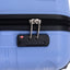 Hardshell Suitcase Spinner Wheels PP Luggage Sets Lightweight Durable Suitcase ,3-Piece Set (20/24/28) ,Purplish Blue - Korvel