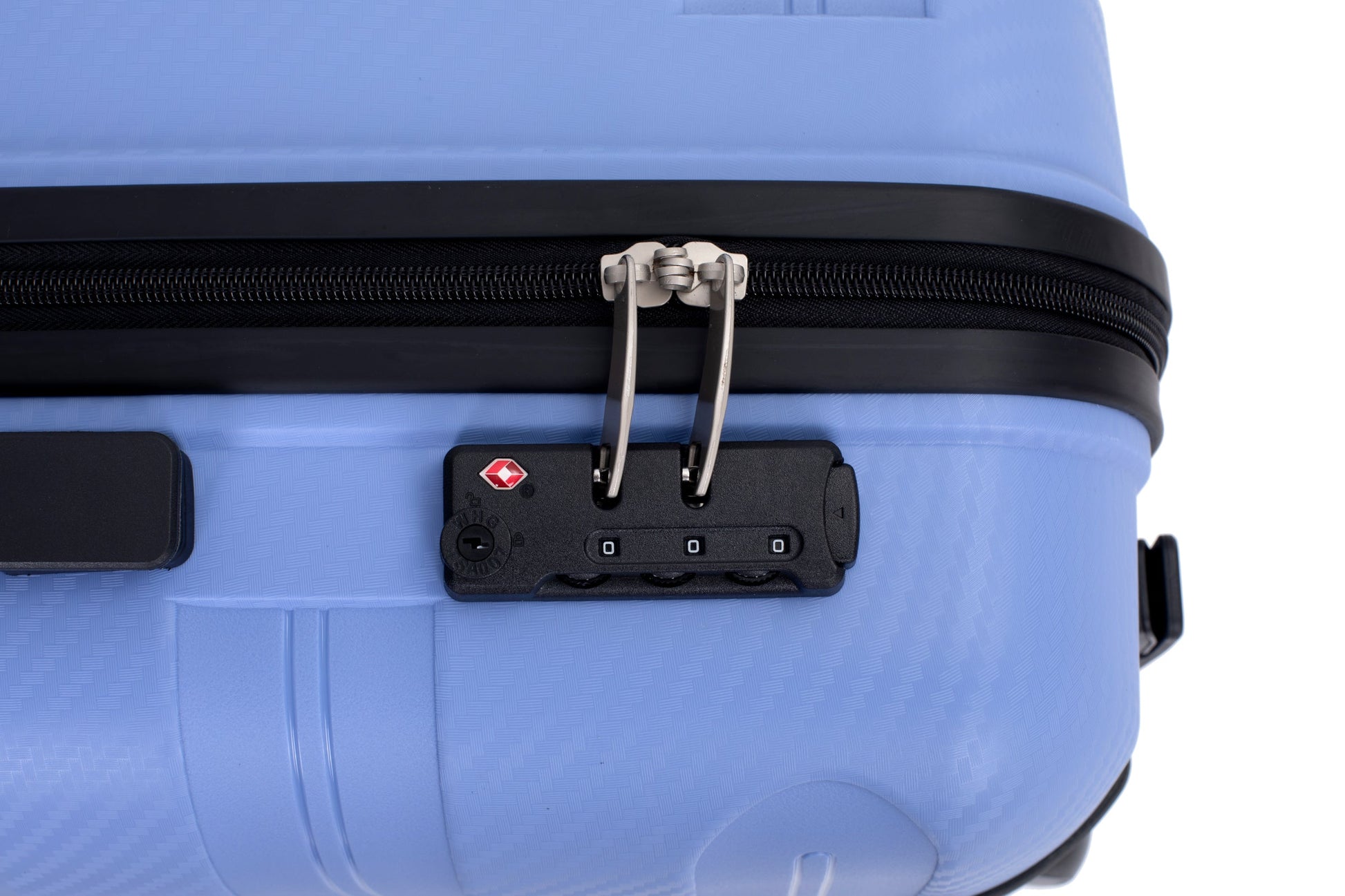 Hardshell Suitcase Spinner Wheels PP Luggage Sets Lightweight Durable Suitcase ,3-Piece Set (20/24/28) ,Purplish Blue - Korvel