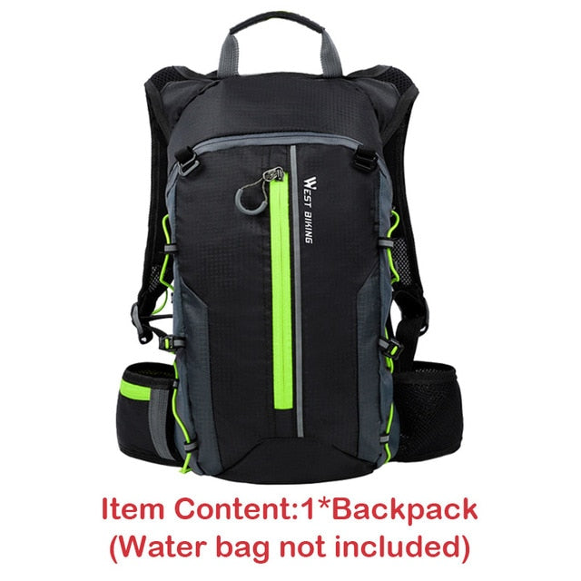WEST BIKING Waterproof Bicycle Bag - 10L Cycling Hydration Backpack