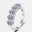 2.5 Carat Moissanite 925 Sterling Silver Ring - Korvel