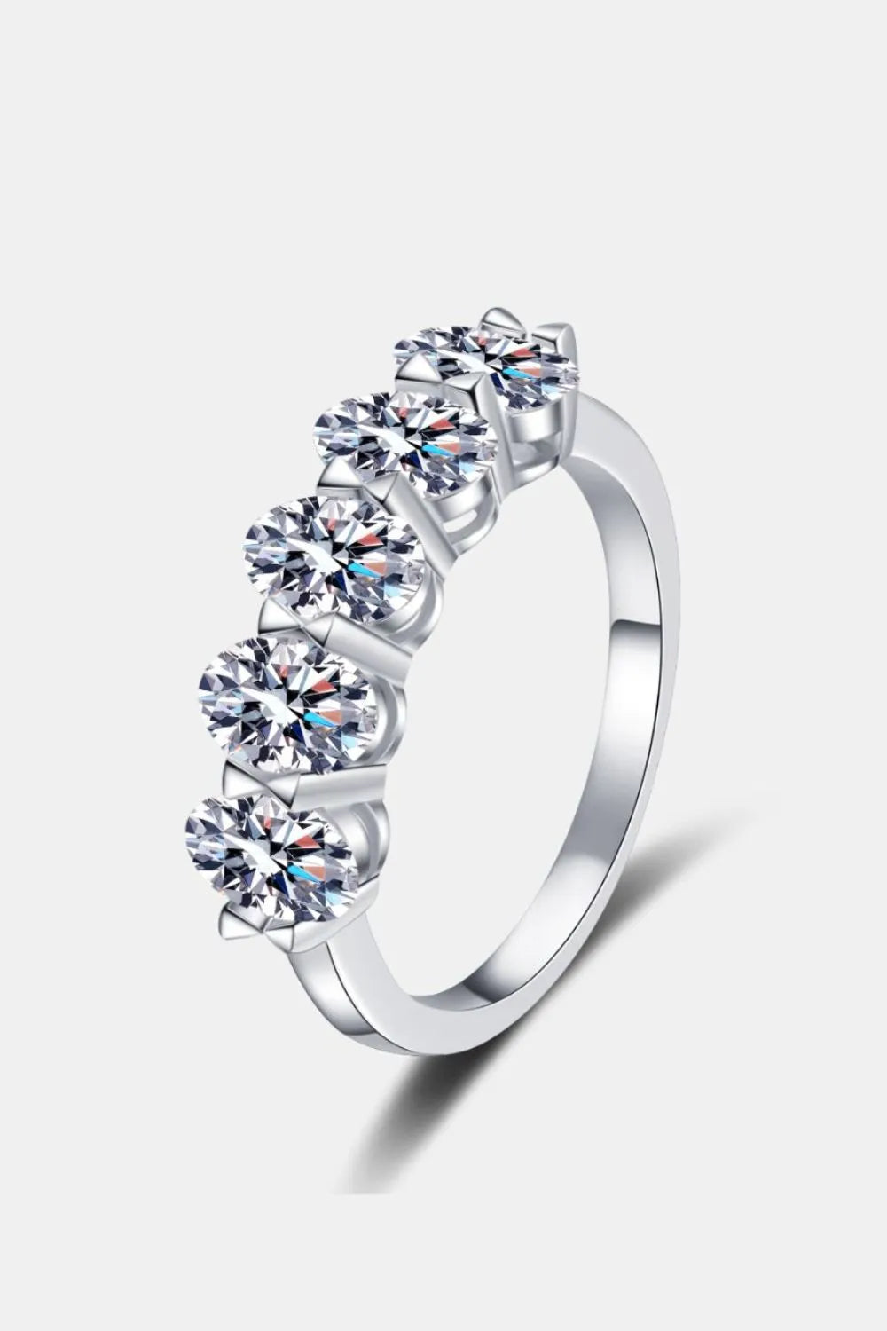 2.5 Carat Moissanite 925 Sterling Silver Ring - Korvel