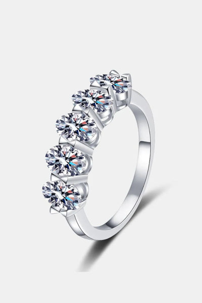 2.5 Carat Moissanite 925 Sterling Silver Ring - Korvel