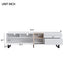 Modern TV Stand for 80'' TV with Double Storage Space