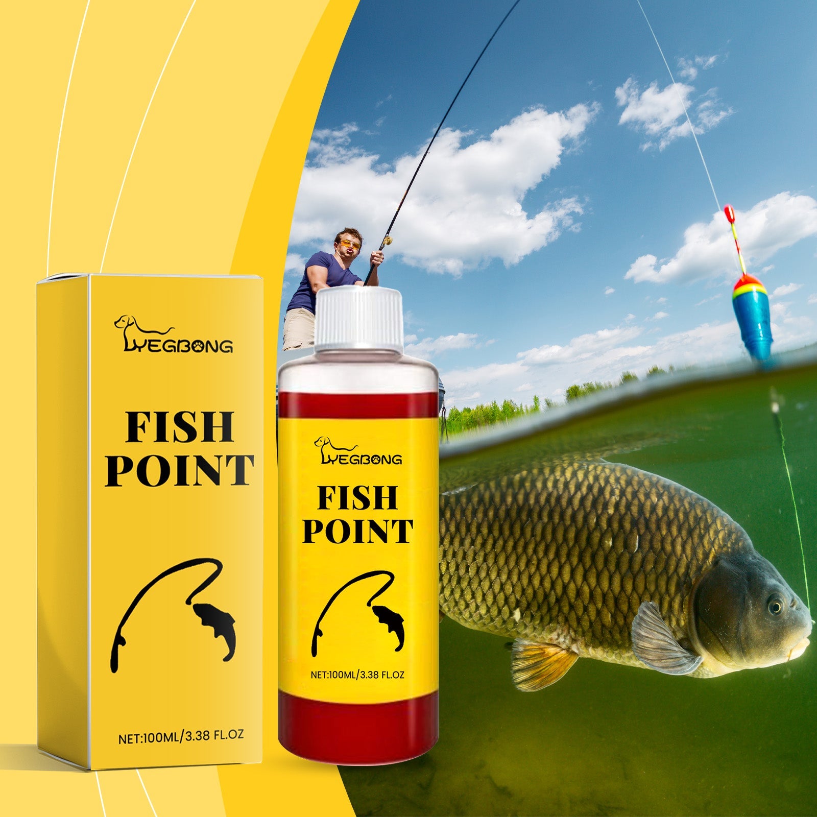 Red Bug Bait Bait Fish Feed Nutrient Fishing Wild Fishing Attractant Fish Attractant - Korvel