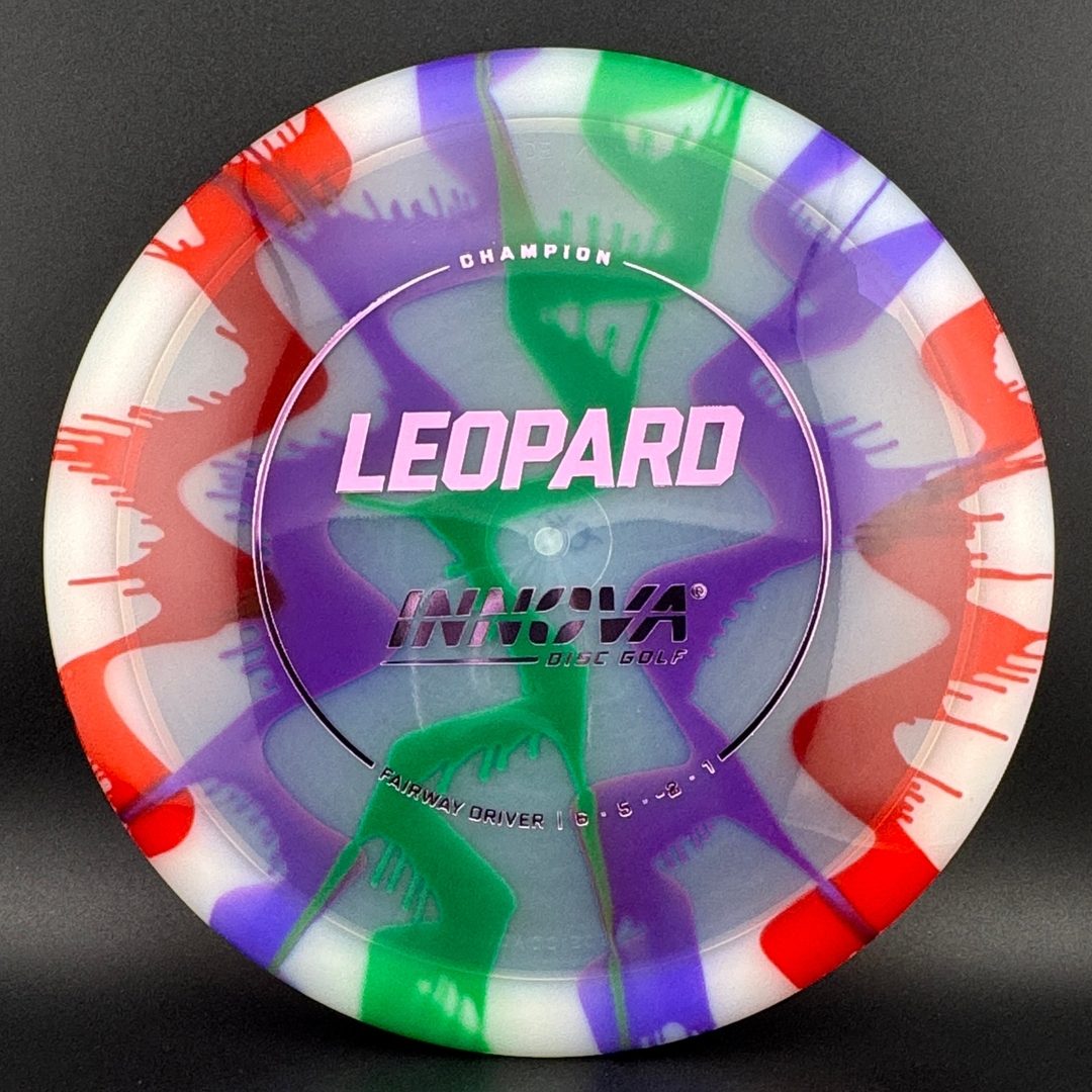 Disque de golf I-Dye Champion Leopard