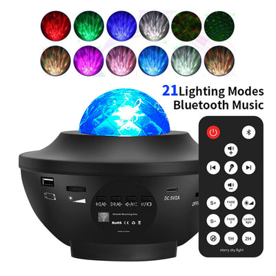 Starry Sky Projection Light with Bluetooth and Music
