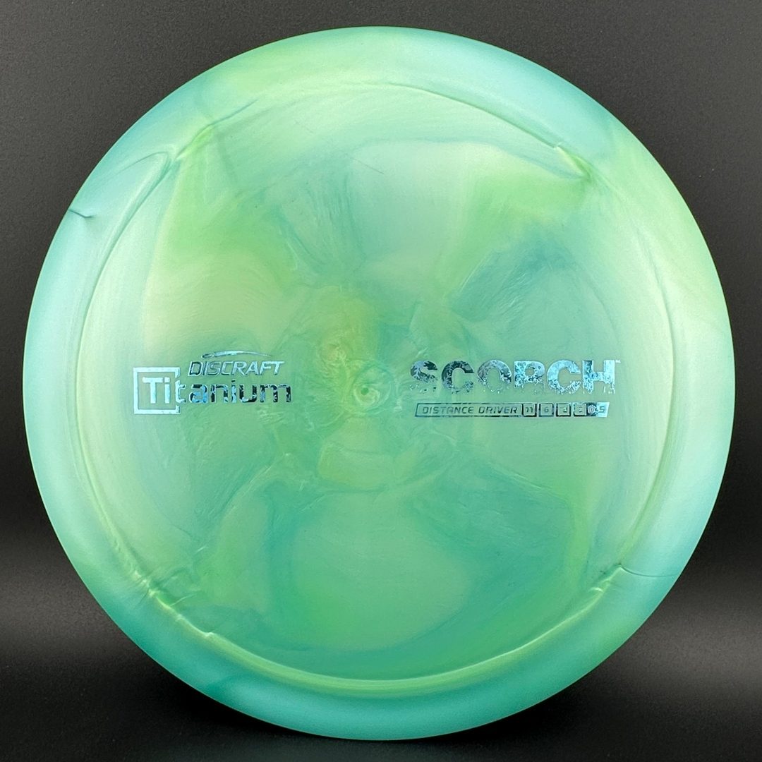 Titanium Swirl Scorch Disc Golf Driver
