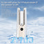 Ventilateur Tour Portable 2025 – 6 Vitesses, Design Sans Lame avec Brume