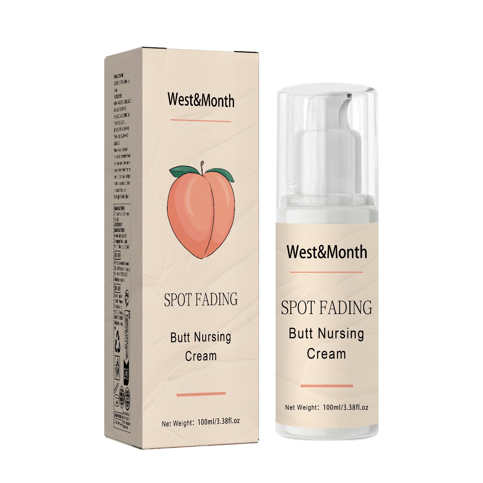 Buttock Care Cream, Repair Rough Buttock Skin Gentle Care Moisturizing And Moisturizing Skin - Korvel