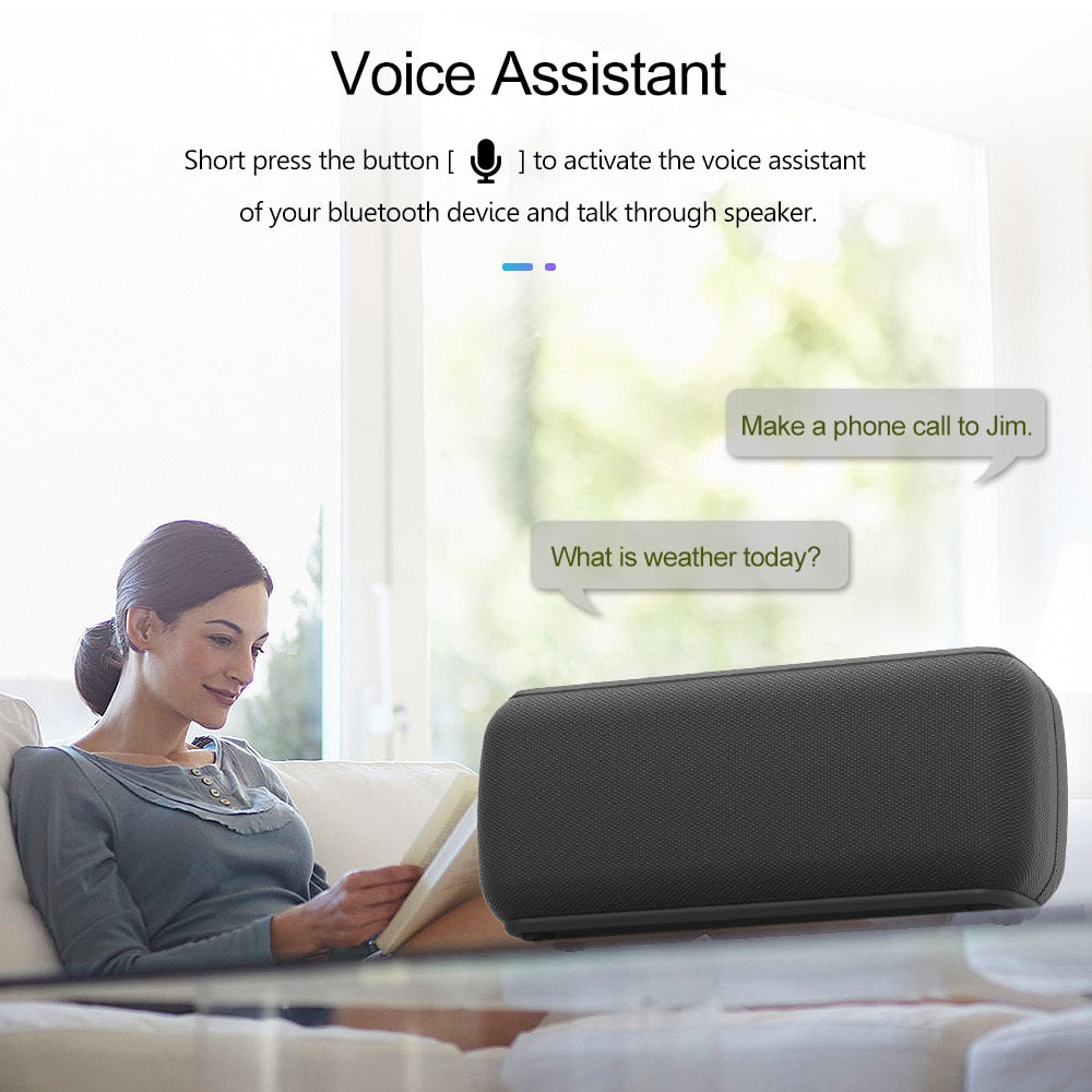 XDOBO X8 60W Portable Bluetooth Speakers Bass with Subwoofer Wireless IPX5 Waterproof TWS 15h Playing Time Voice Assistant Extra - Korvel