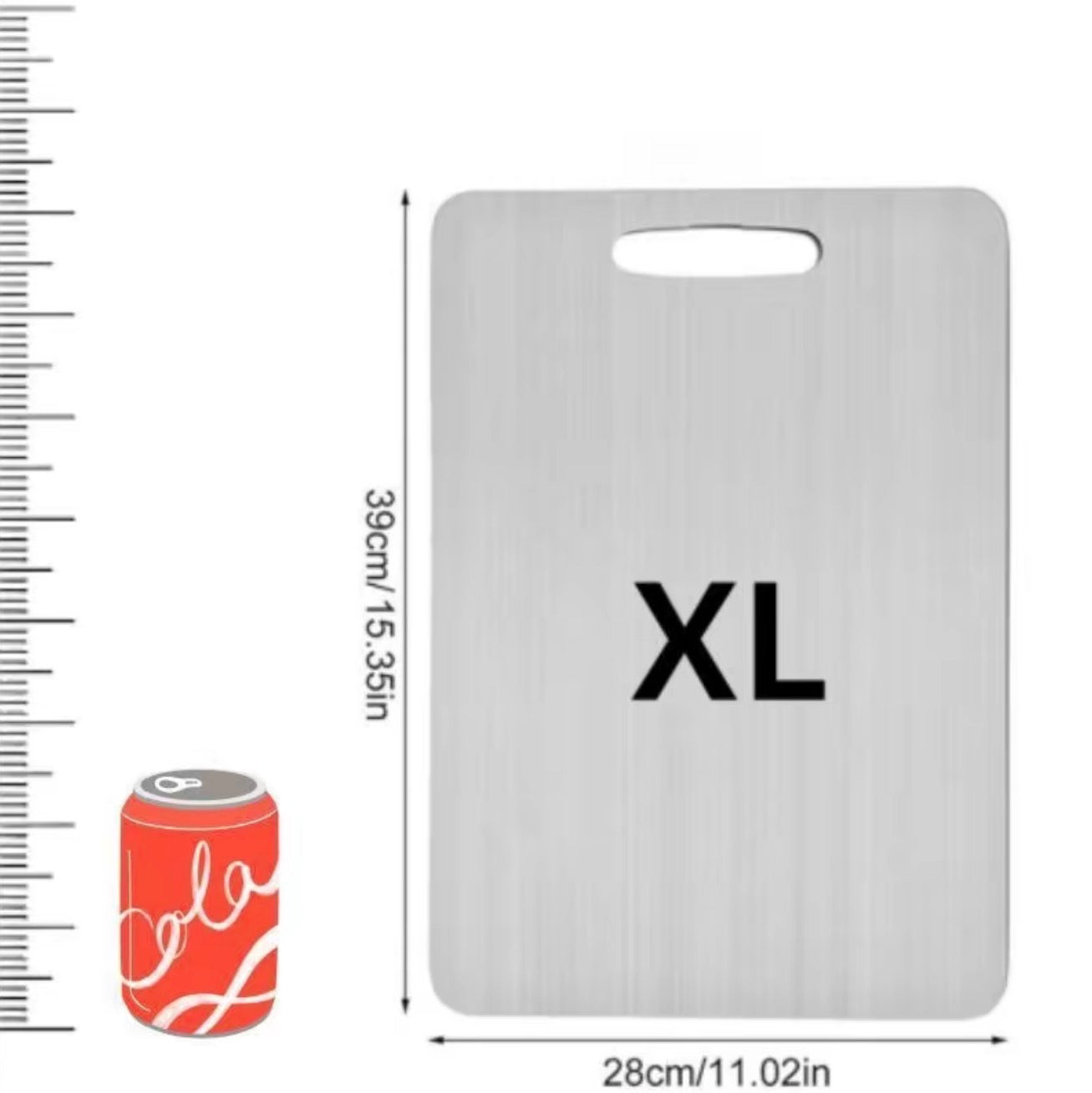 ChopLuxe Stainless Cutting Board