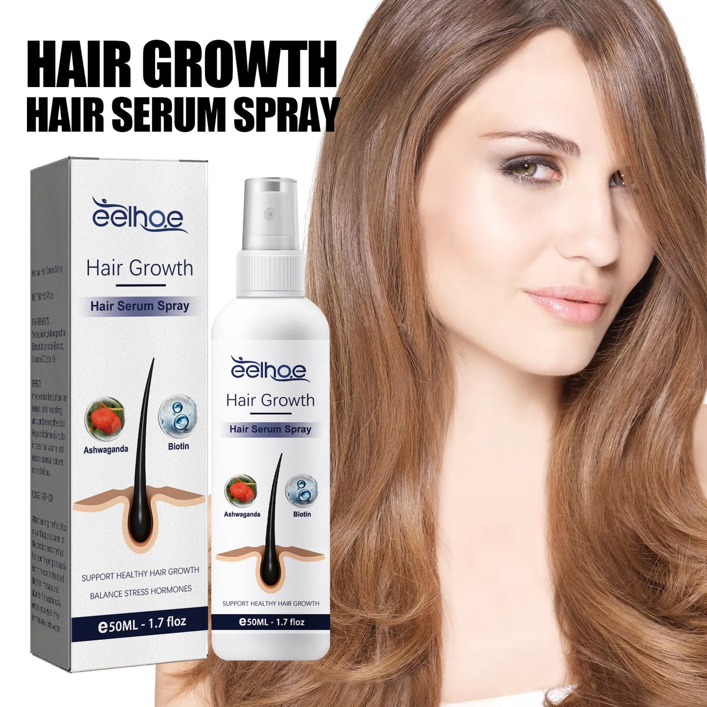 Herbal Hair Care Essential Oil Hair Care Strengthen Hair, Prevent Hair Loss, Repair Hair Root Care Essential Oil - Korvel