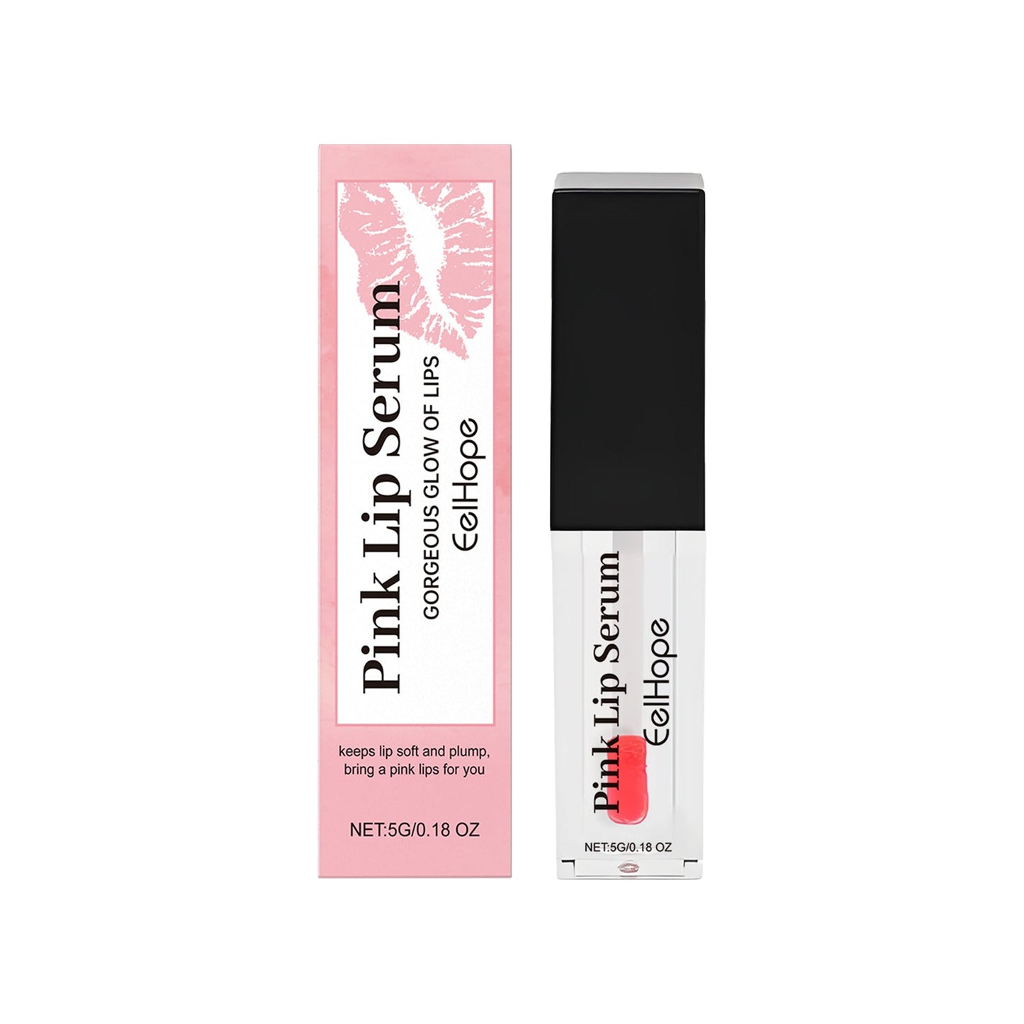 Pink Lip Oil - Moisturizing & Color Brightening Gloss