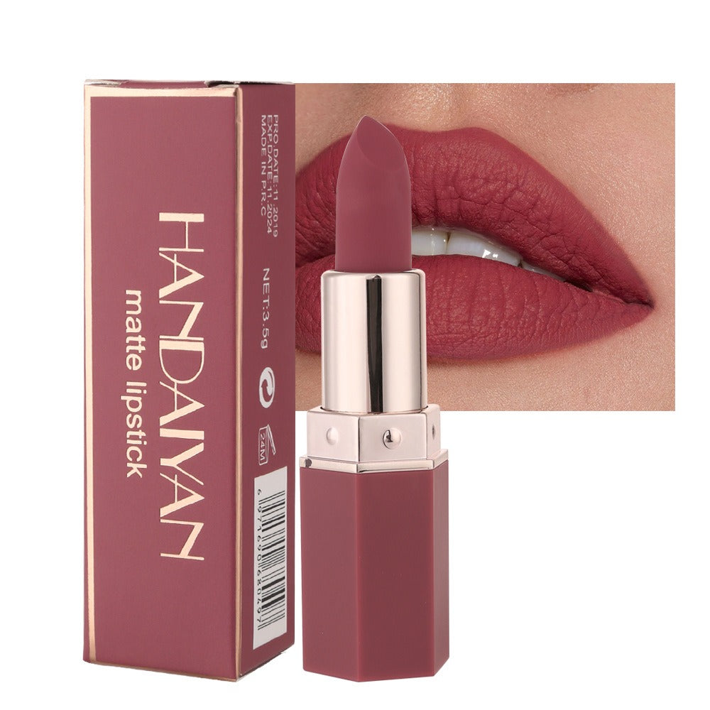 HANDAIYAN Han Daiyan Amazon Hot 6 Color Matte Moisturizing Lipstick lipstick - Korvel