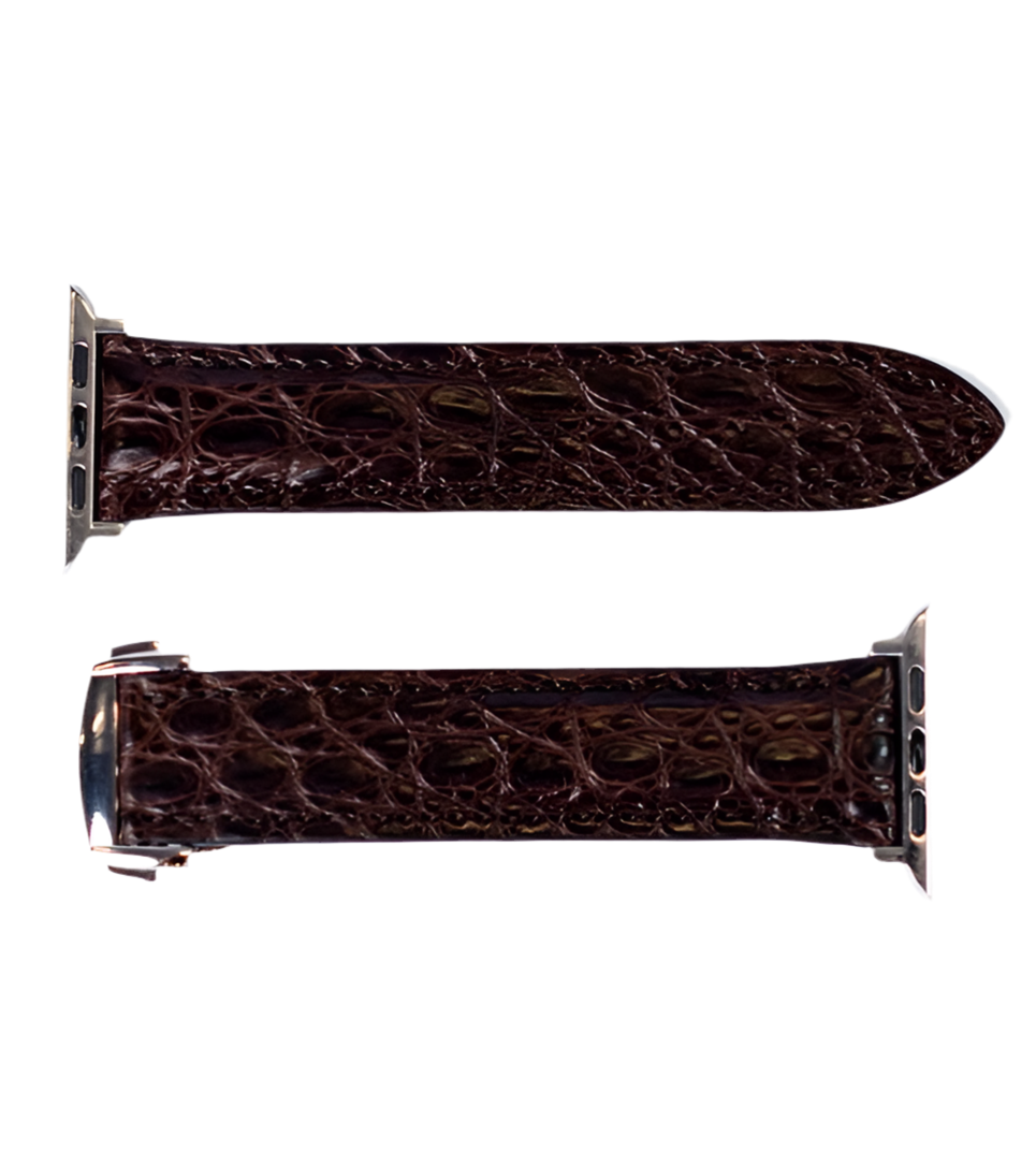 Correa de Reloj Apple Watch Matte Marrón Oscuro