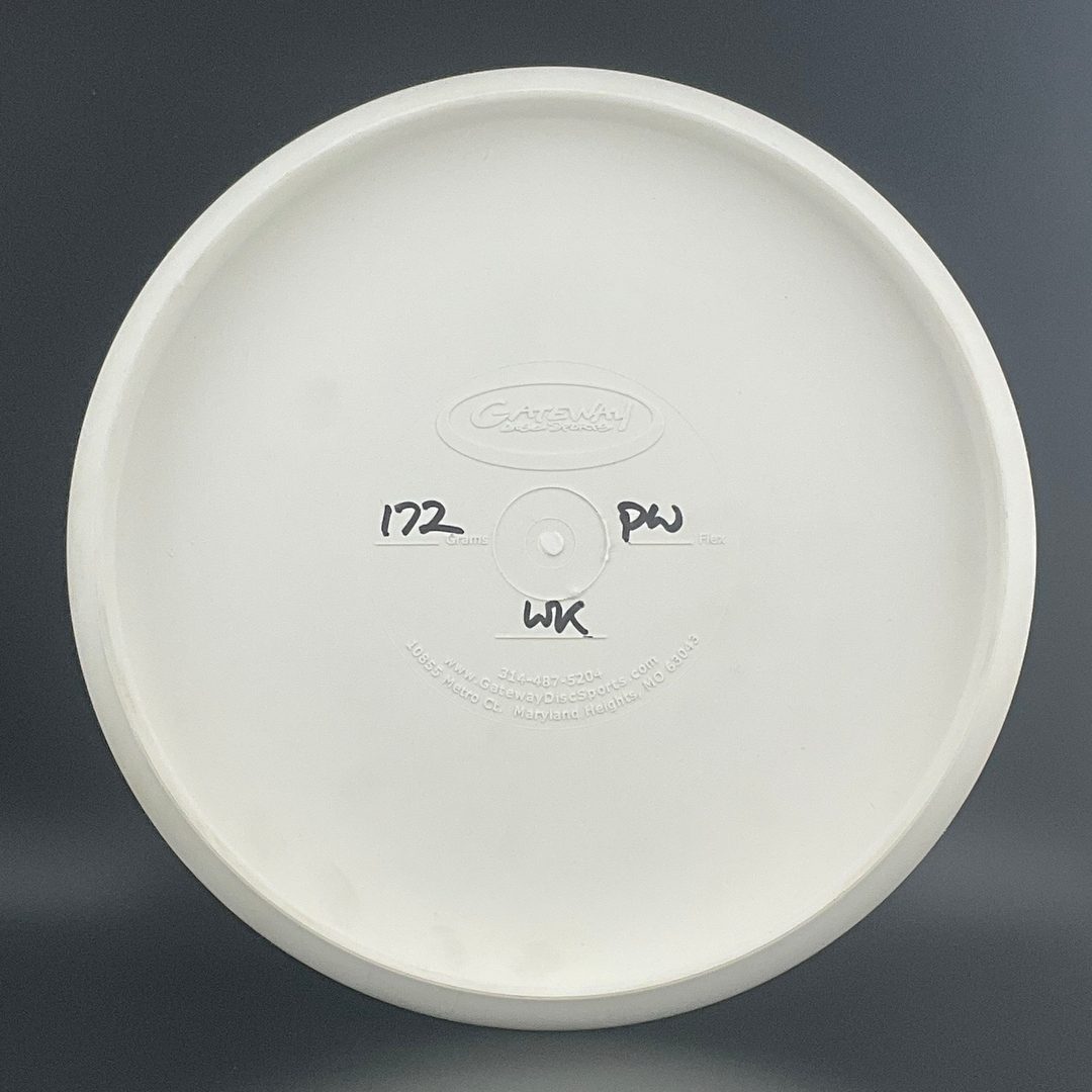Putter de Disc Golf Pure White Warlock - Signé par Alan Wagner