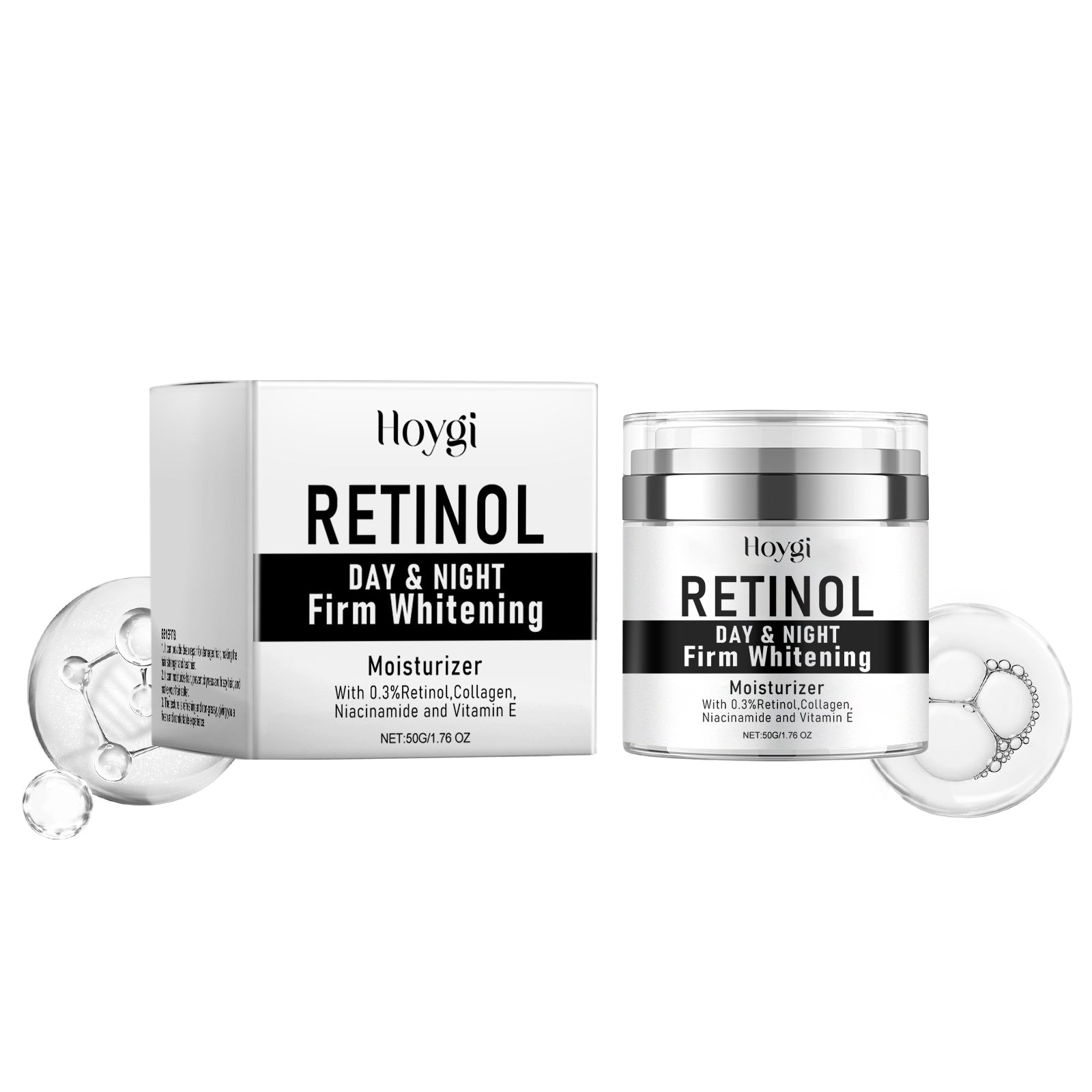 Facial Moisturizer Pure Facial Skin Nourishes, Restores, Moisturizes And Shines Daily Care Cream - Korvel