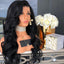 Premium Body Wave Lace Front Wig - Black Synthetic Hair