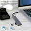 Station d'accueil Type-C 7-en-1 pour l'expansion de l'ordinateur portable