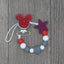 Silicone Beads Pacifier Clip for Infants and Toddlers