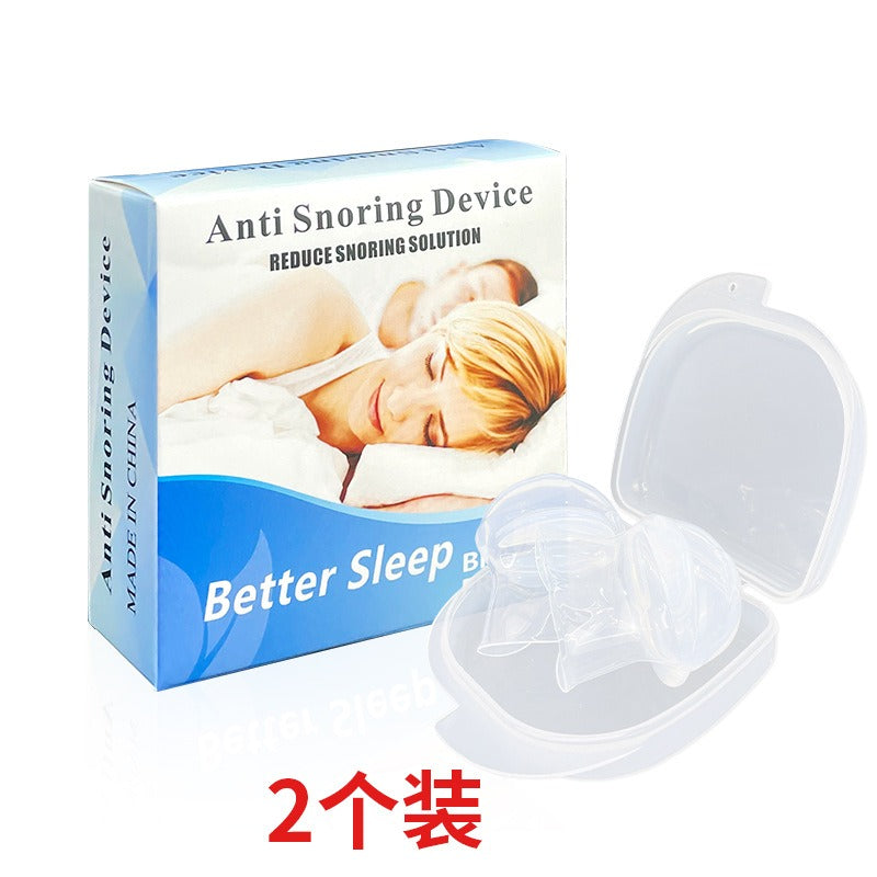 Anti snoring tongue sleeve device, anti snoring device, tongue silicone anti snoring respirator, sleep apparatus - Korvel