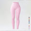 Threaded autumn and winter yoga pants seamless fitness pants high waisted sports yoga clothes leggings - Korvel