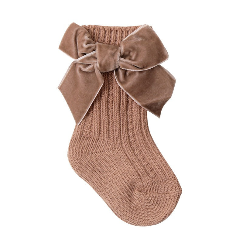 Chaussettes en coton douces pour bébés pour l'automne et l'hiver