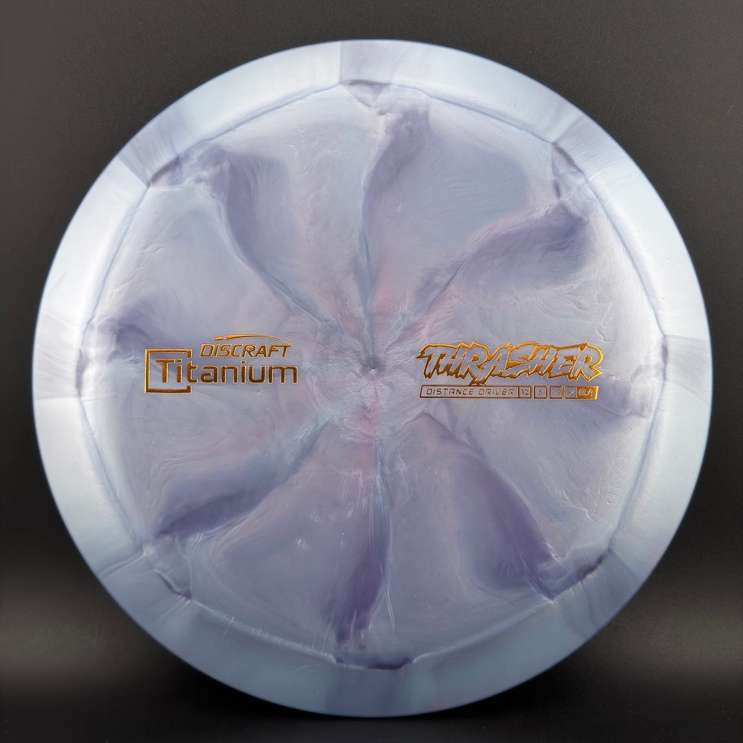Titanium Swirl Thrasher Disc Golf Disc