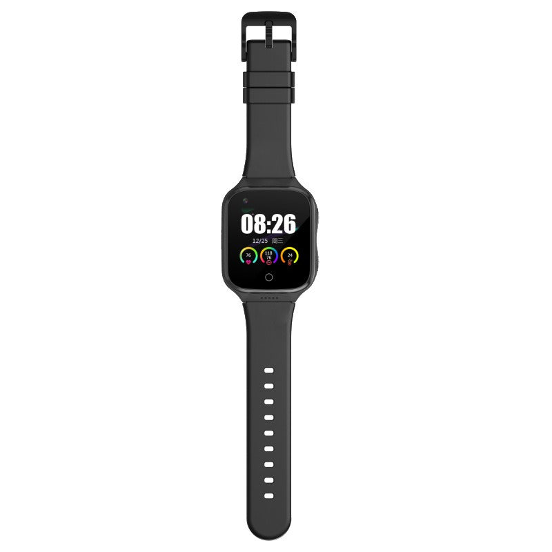 New K9L Elderly Phone Watch Temperature Fall Prevention Alarm Heart Rate Blood Pressure 4G Full Network Elderly Location Watch - Korvel
