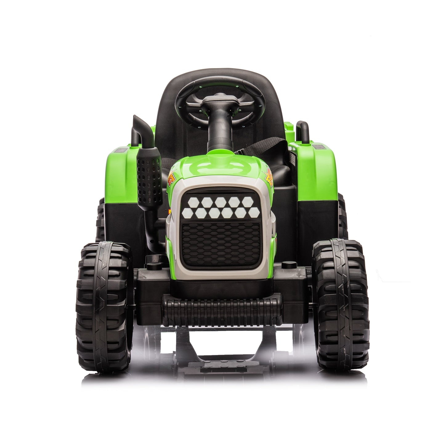 Children's electric tractor toy, powered by 24V battery, 200w * 2 motor 1.86-4.97MPH/remote control three speed adjustable - Korvel