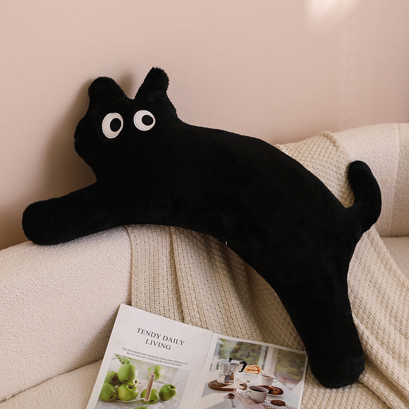 Dopamine Long Bar Cat Pillow Cat Plush Toy Living Room Cushion - Korvel