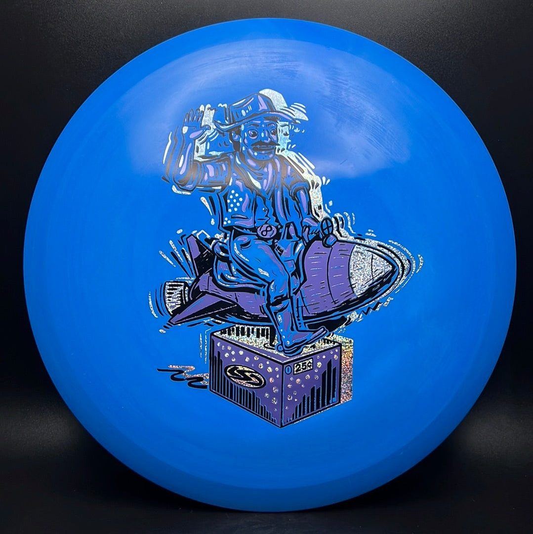 Bravo Mockingbird - Ride Em Rocket Cowboy Triple Foil Disc