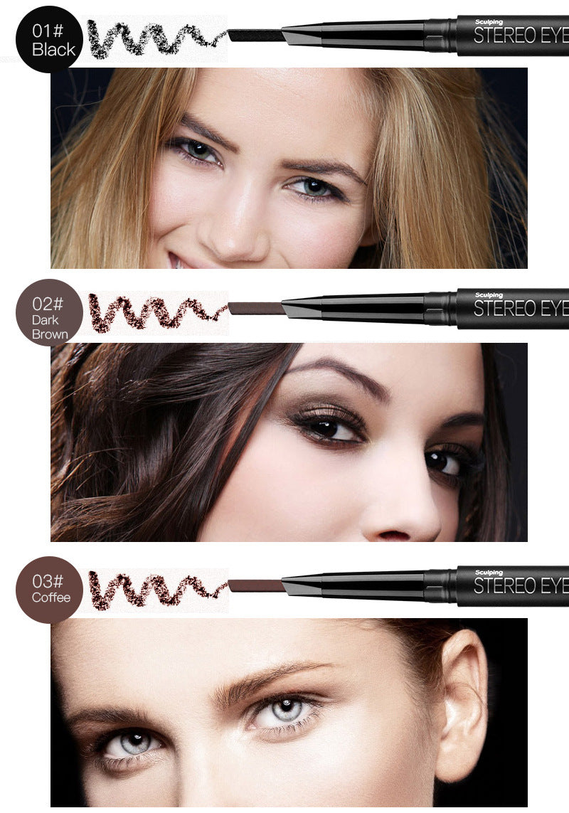 Automatic Eyebrow Pencil - Waterproof & Double-Headed