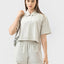 Half Button Short Sleeve Active T-Shirt - Korvel