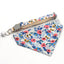 Bufanda Triangular Floral Margarita para Mascotas