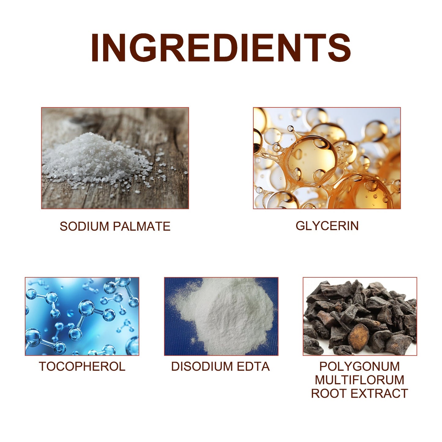 Polygonum Multiflorum Nourishing Shampoo Cake
